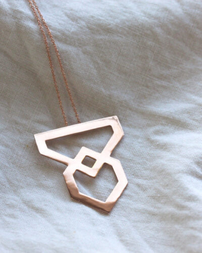 Tilsam NE05 Necklace - 18k Rose Gold Vermeil (45cm)