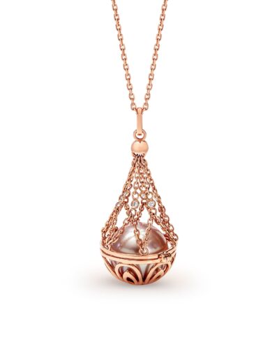 Paris Rose Gold Necklace - 14ct Rose Gold