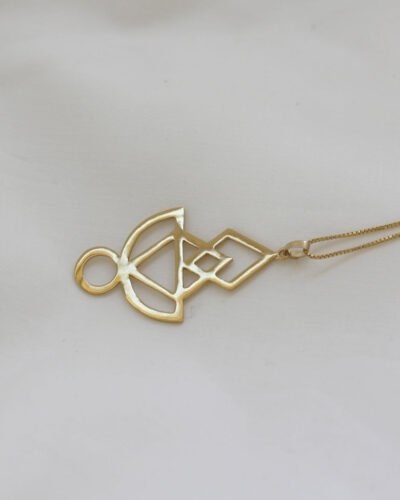 Rise NE01 Necklace - 18kt Gold Vermeil (42cm)
