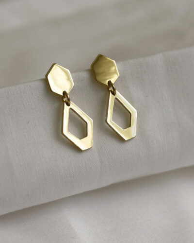 Element EA03 Earrings - 9kt Gold