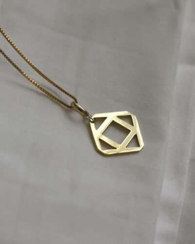 Element NE01 Necklace - 18kt Gold Vermeil (42cm)