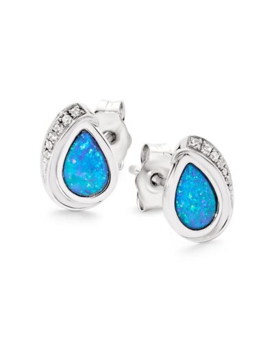 Wendy Earrings - Sterling Silver Rhodium Plated
