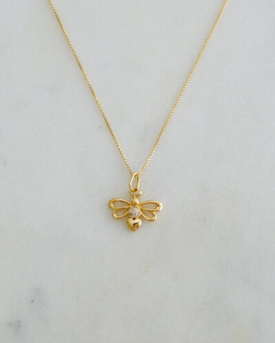 Honey Bee Necklace