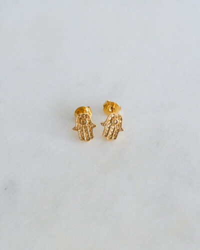 Hamsa Stud Earrings