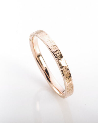 Textured Ring - 9ct Rose Gold