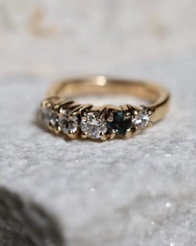 Cassie Ring - 9ct Gold, Diamond