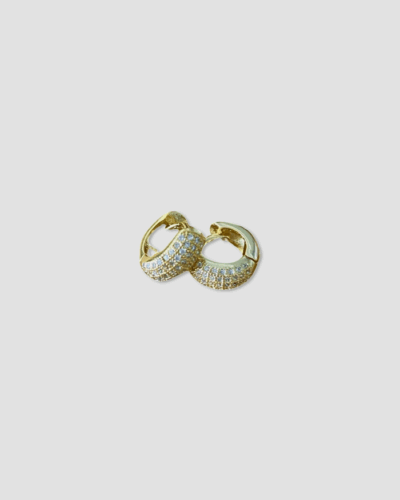 Elégante Huggie Hoops