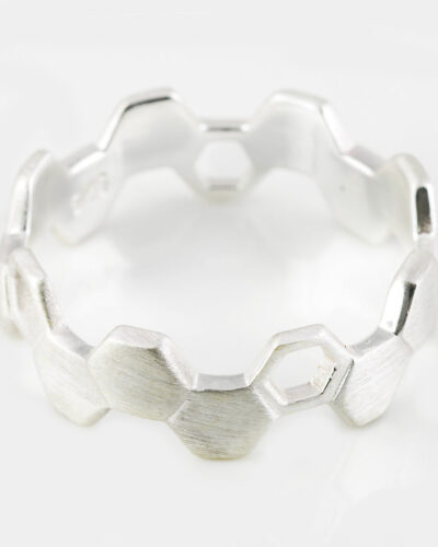 Hive Ring - Sterling Silver