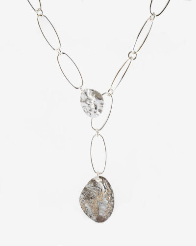 Clio Link Necklace - Sterling Silver