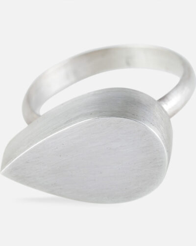 Teardrop Ring - Sterling Silver