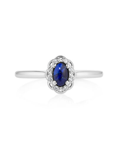 Hazel Ring - 9ct White Gold