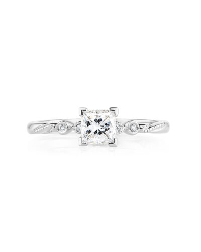 Gracie Ring - 18ct White Gold