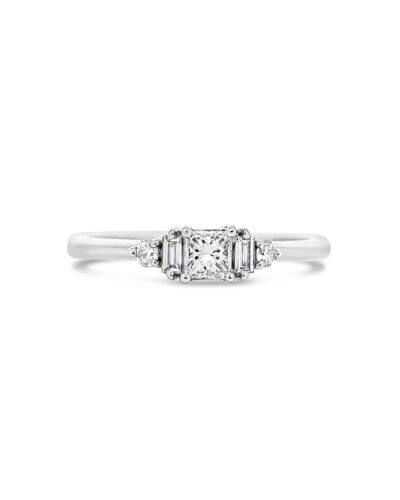 Elizabeth Ring - 18ct White Gold