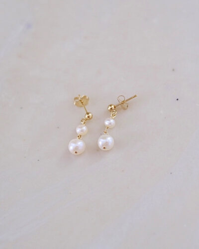 Pearl Odango Earrings