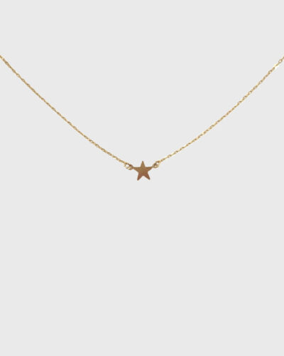 Tiny Star Necklace (15 inch / 38cm)