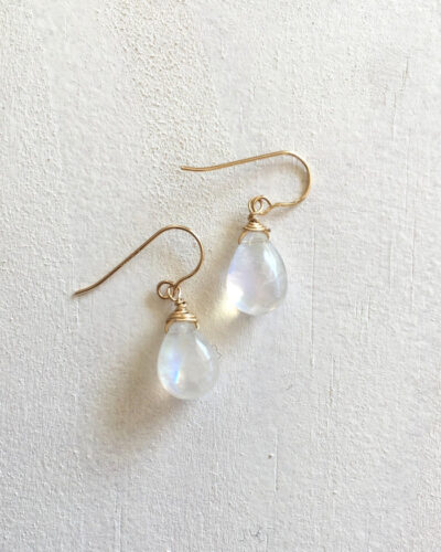 Moonstone Drop Earrings