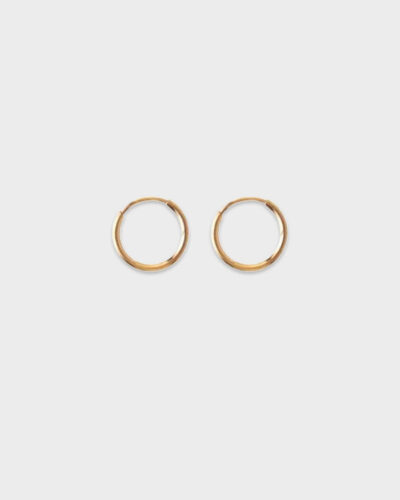 Petite Infinity Hoops (12mm)