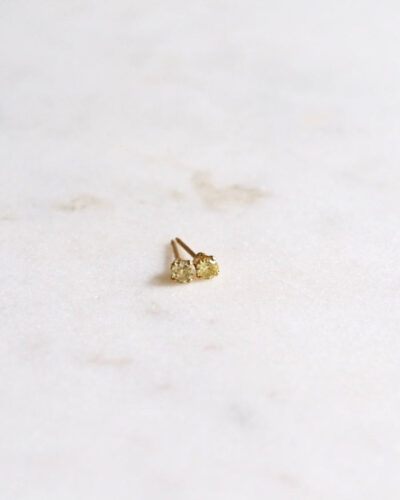 Petite Peridot Stud Earrings
