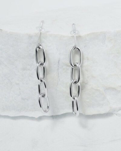 Chunky Link Drops - Sterling Silver (7 Links)