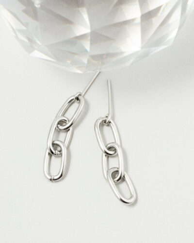 Chunky Link Drops - Sterling Silver (3 Links)