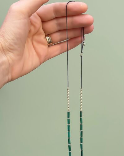 Malachite & Gold - 14k Gold Filled