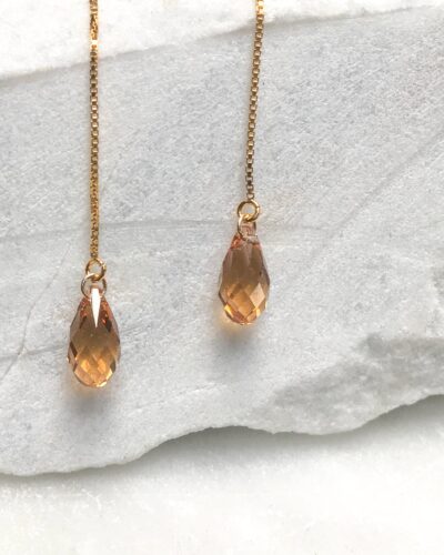 Crystal Threads - 14k Gold Filled (Light Topaz)