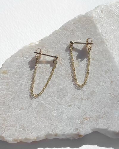 Chain Loops - 14k Gold Filled (2.5cm)