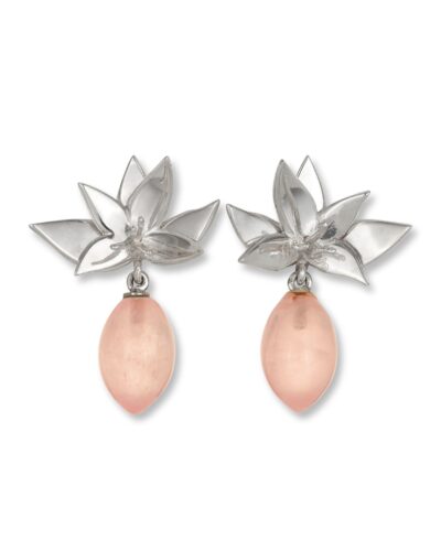 Orchid Earrings - Sterling Silver