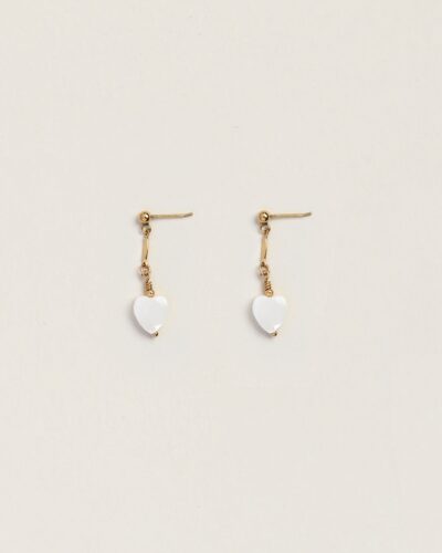 Alma Heart Earring - 14kt Gold Filled