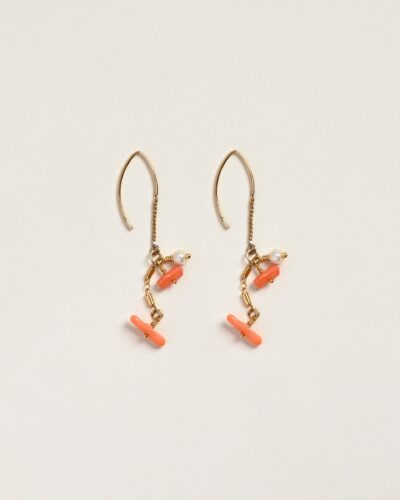 Dakota Coral Drop - 14kt Gold Filled