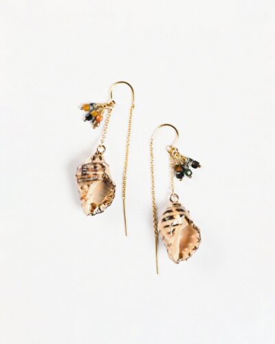 Lee Thread Shell Earrings - 14kt Gold Filled