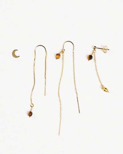 Theodora Stack Earrings - 14kt Gold Filled