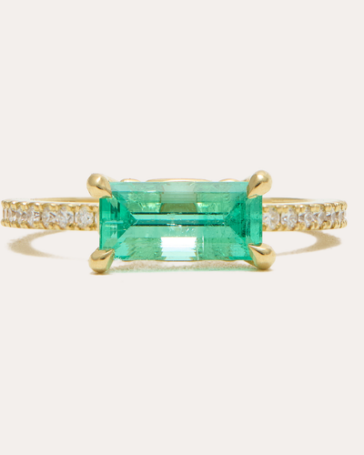 Zelda with Russian Emerald - 18CT Gold