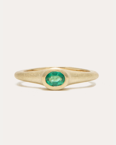 Coco with Zambian Emerald - 9CT Gold