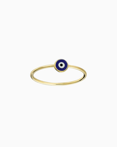 Memento Petite Nazar Ring - 9K Gold