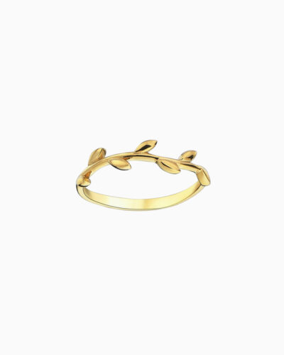 Alina Nature Vine Ring - 9K Gold