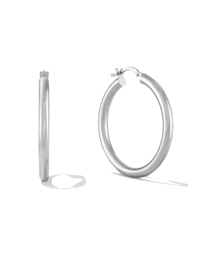 Classic Hoops - Sterling Silver