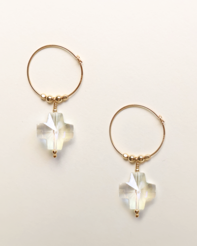 Sacred Light Hoops - 14kt Gold Filled