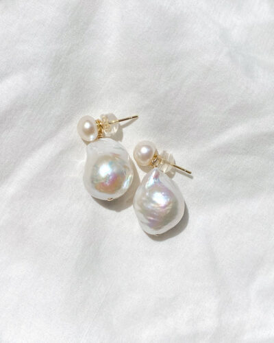 Pim Grande Earrings - Gold Plated