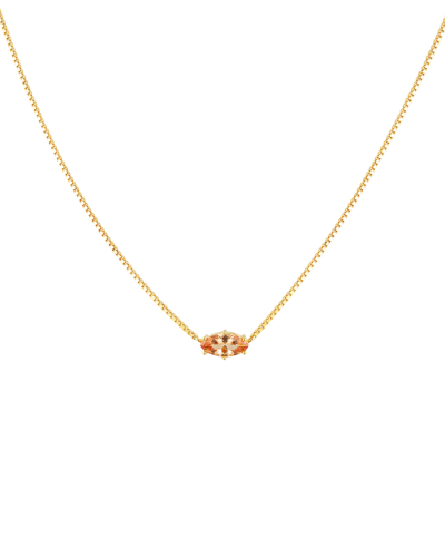 Birthstone Necklace - 18K Gold Plated (June)