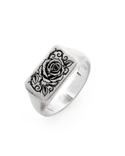 The Rosewood Ring - Sterling Silver