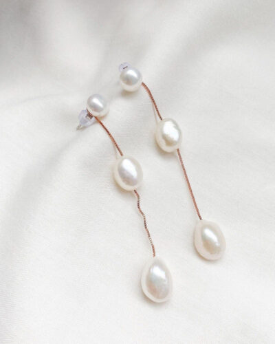 Samantha II Earrings - Rose Gold Plated