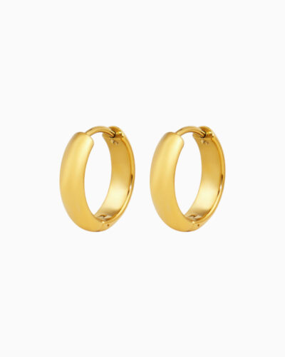 Essentials Thick Huggies - 18K Gold Plated (Medium)