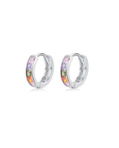 Calypso Huggie Earrings - Sterling Silver